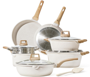 12 PCS CAROTE Nonstick Cookware Sets