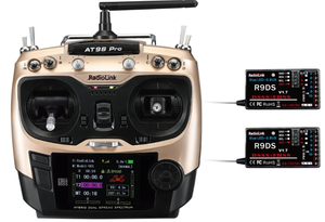 Radiolink AT9S Pro 1012 Channels 2.4G RC Radio Transmitter and Receiver R9DS Long Range