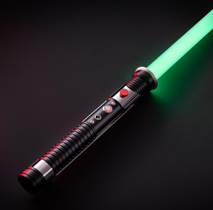 Smooth Swing Dueling Light Saber, Metal Material Lightsabers, RGB 16 Colors