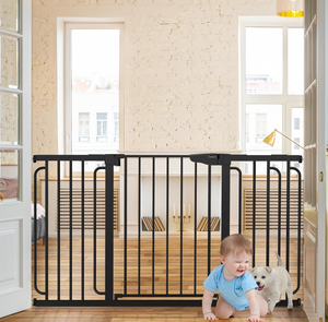 Cumbor 29.7-57 Extra Wide Baby Gate for Stairs