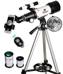 Gskyer Telescope, 70mm Aperture 400mm AZ Mount Astronomical Refracting Telescope