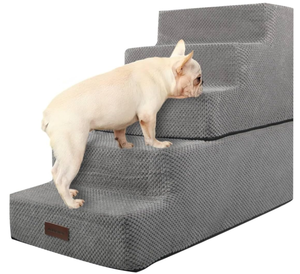 5-Step Dog Stairs to Bed, Dog Steps for High Beds and Couch