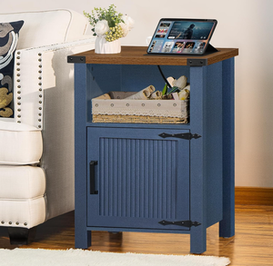 Nightstand with Charging Station