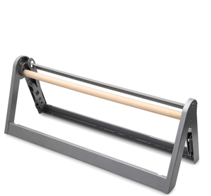 Zealane Paper Roll Dispenser Cutter � Long 18� Sturdy Steel, Non-Slip