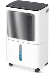 Dehumidifier for Basement with Drain Hose Max 34 Pint, VEAGASO 2,500 Sq.Ft Dehumidifiers for Home