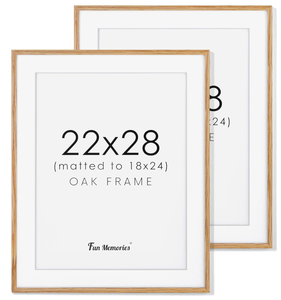 LOT OF 2  Wood Picture Frame, Large Poster Frame