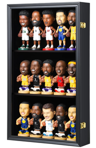 Bobblehead Display Case Action Figure Display Case Bobble Head Shadow Box Wall Cabinet
