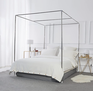 Canopy Bed Frame Stainless Steel Twin Size Bed Canopy Frame & Bed Poles