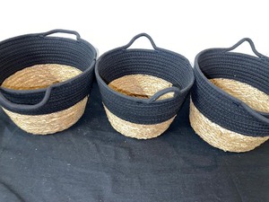 lot 42 image: Braided and Woven Baskets
