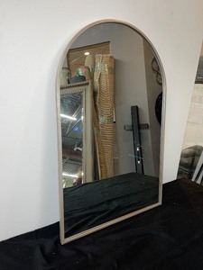 lot 62 image: Wall Mirror with Arched Top