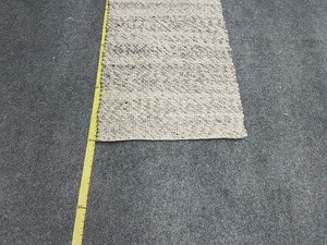 lot 780 image: Weaved Area Throw Rug