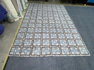 lot 817 image: Patterned Area Throw Rug