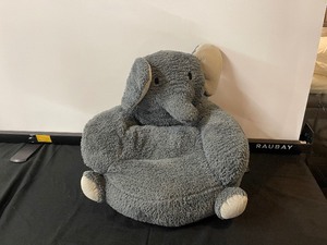 lot 300 image: Plush Elephant Childrens Chair