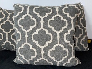 lot 938 image: Three Decorative Pillows