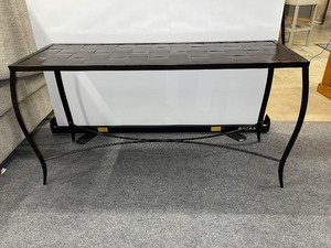 lot 967 image: Metal Accent Table