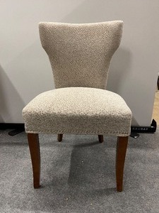 lot 988 image: High-backed Upholstered Chair