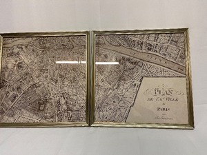 lot 448 image: Wall Decor - De La Ville de Paris (Set of 2)