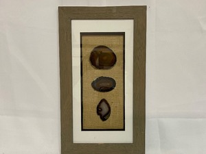 lot 483 image: Agate Dissection Framed Art