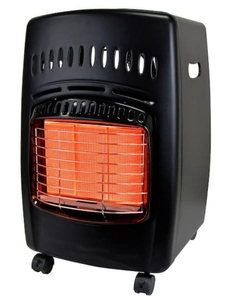 lot 34 image: 18K BTU Propane Cabinet Gas Portable Heater 03252490