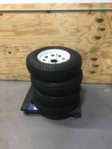 lot 83 image: Eco Trail ST Lot of 4 - Trail Tires ST 17580 D13