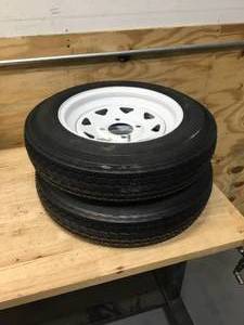 lot 89 image: Eco Trail Lot of 2 - Eco Trail ST Trailer Tires 4.80-12