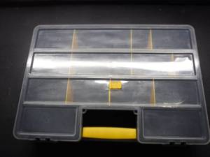 Compartment Plastic Storage Boxes  Approximately 2 