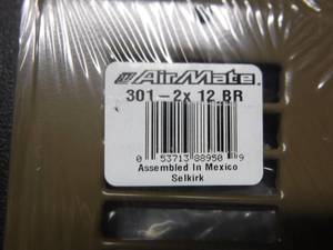 Aire Mate 301-2x 12 BR 2 x 12 Brown Vent  Approximately 19 Pieces 