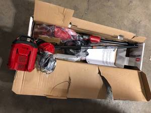 Toro 51831 Flex Force Battery String Trimmer Kit    Customer Returns See Pictures