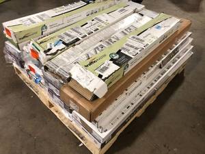 Pallet of Assorted Flooring Various Models and Conditions   Customer Returns See Pictures