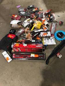 Lot of Assorted Hand Tools and Hardware Various Models and Conditions Customer Returns See Pictures