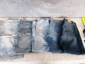 Mens Urban-Up Jeans and Shorts Size 38x32
