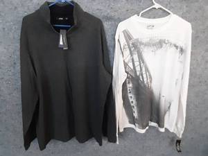 2 New With Tags Mens Apt.9 Shirts Size XL