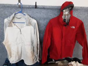 Mens Nike, North Face Jackets Size M and Assorted T-shirts and Hoodies Size M-L