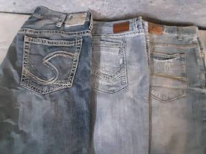 3 Mens Jeans Size 38