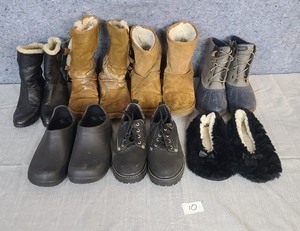 7 Pairs of Womens Shoes SIzes 7 12 - 10 ( Koolabubba, Sperry)