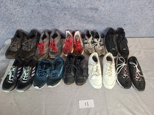 10 Pairs of Sneakers (mens & womens) Nike, Adidas, Reebok