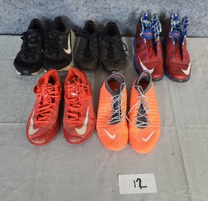 5 Pairs of Nike Childrens Sneakers Sizes 4y- 9 12