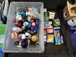 Assortment of Bathroom Products