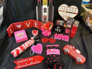 Assortment of Valentines Day Decor and More