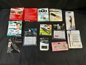 Assortment of False Lash Extension Kits, Brow Tint and More