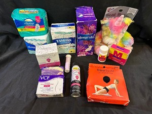Assortment of Womens Personal Care Products