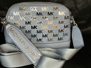 New without tags Michael Kors Blue Dome Xbody Blue Purse