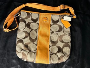 New without Tags Orange Coach Slim Crossbody Purse