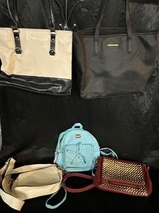 Five Purses Variety of Colors