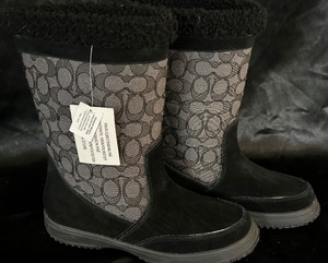 New with Tags Coach Black Boots