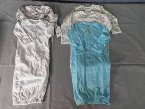 5 Pairs of Baby Sleepers