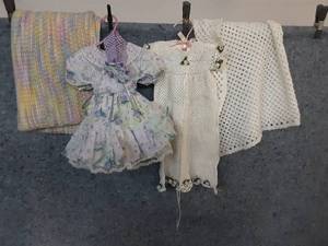 Handmade Baby Dresses and Blankets