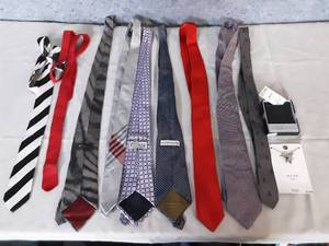 New Mens Ties, Mens Wallet, & Necklace