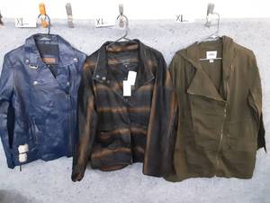 Three New with Tags Womens Jackets XL