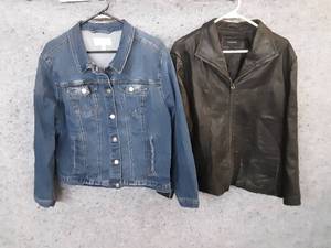 2 Womens Jackets Size XXL-2X